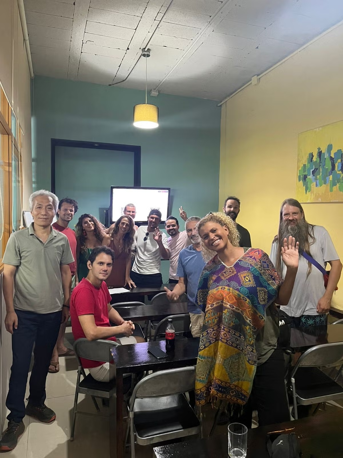 Riviera Maya Tech Builders meetup group during a past event